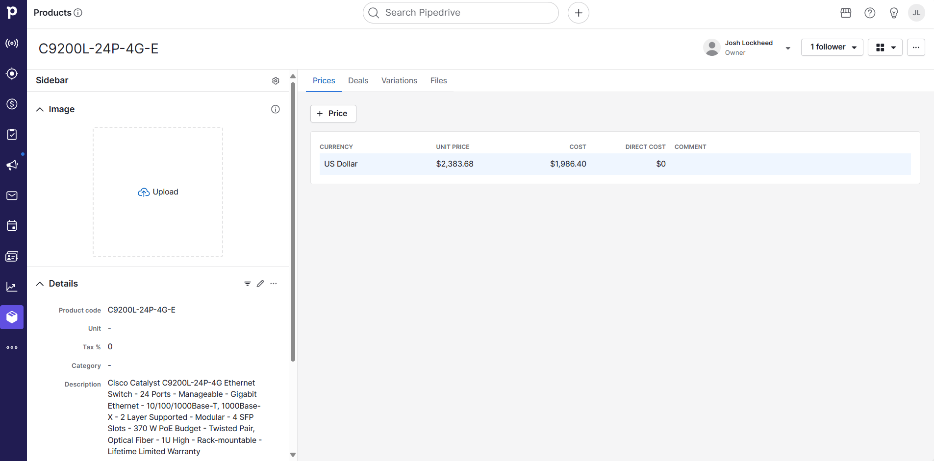 ItemInPipedrive-Pipedrive-QuoteWerks-QWD